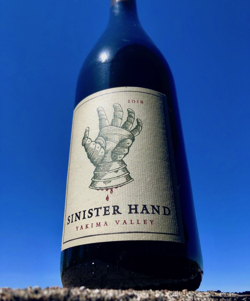 An in-your-face red blend - 2018 Sinister Hand - Pat The Wine Guy